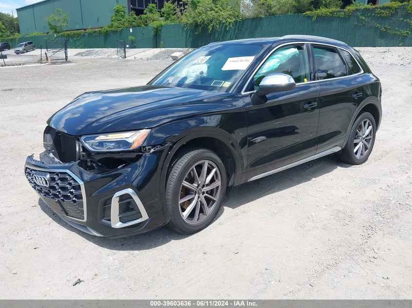 2022 Audi Sq5 Premium Plus Tfsi Quattro Tiptronic VIN: WA1B4AFY5N2137411 Lot: 39603636