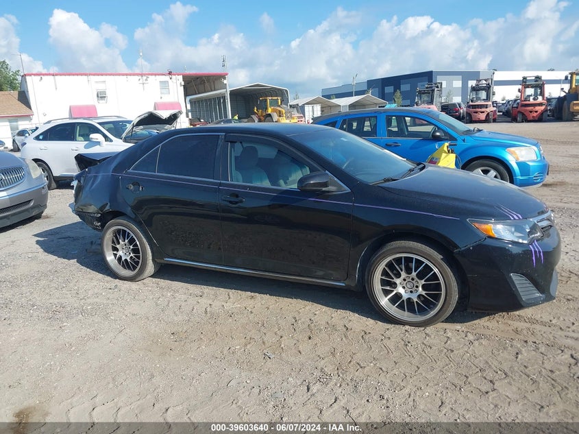 2012 Toyota Camry Le VIN: 4T1BF1FK0CU076901 Lot: 39603640