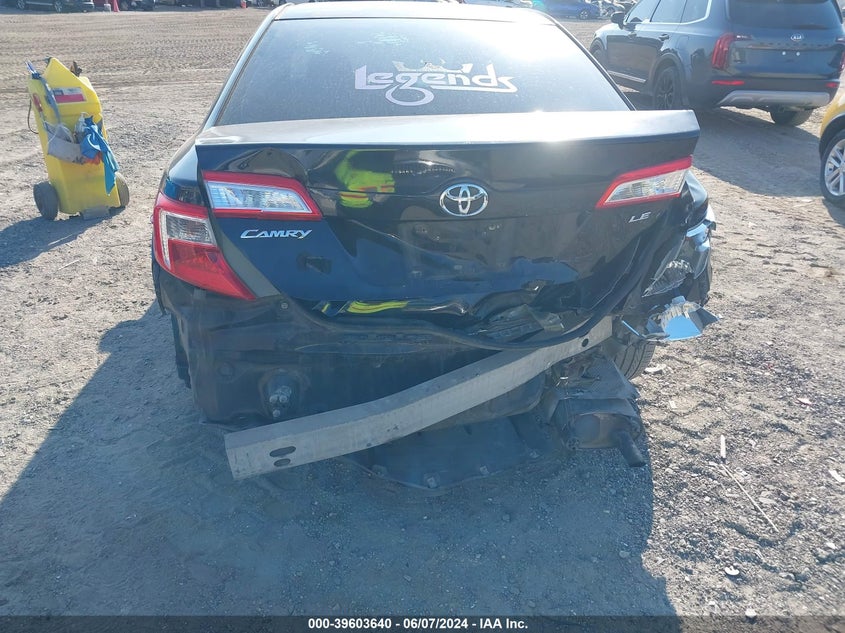 2012 Toyota Camry Le VIN: 4T1BF1FK0CU076901 Lot: 39603640