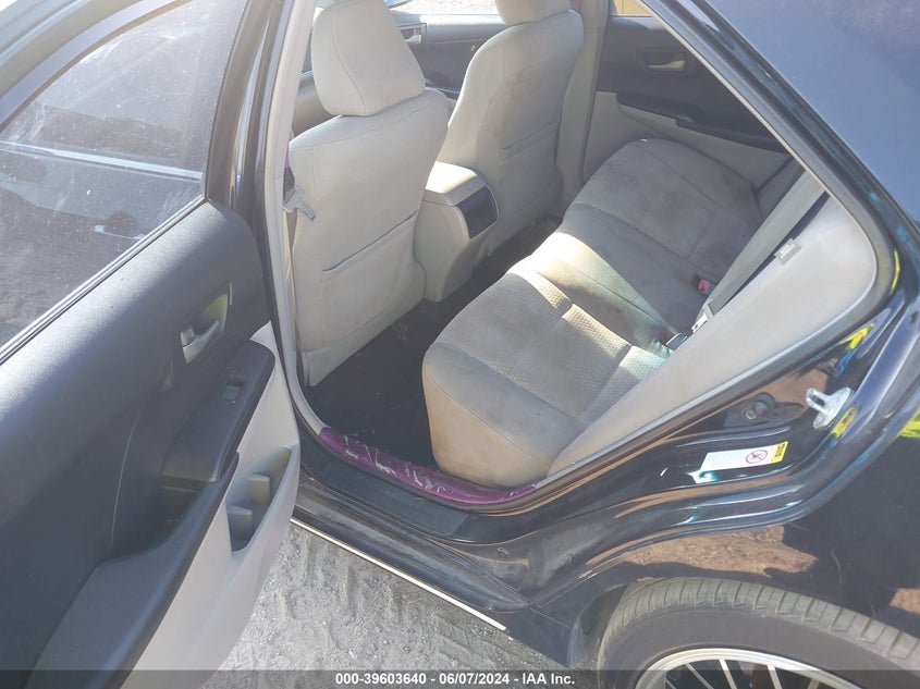 2012 Toyota Camry Le VIN: 4T1BF1FK0CU076901 Lot: 39603640