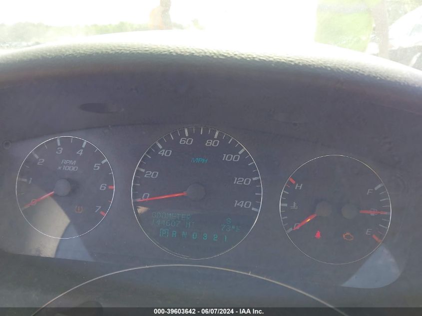 2007 Chevrolet Impala Lt VIN: 2G1WT58K779127468 Lot: 39603642