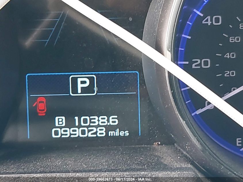 2017 Subaru Outback 2.5I Premium VIN: 4S4BSAFC6H3240444 Lot: 39603673