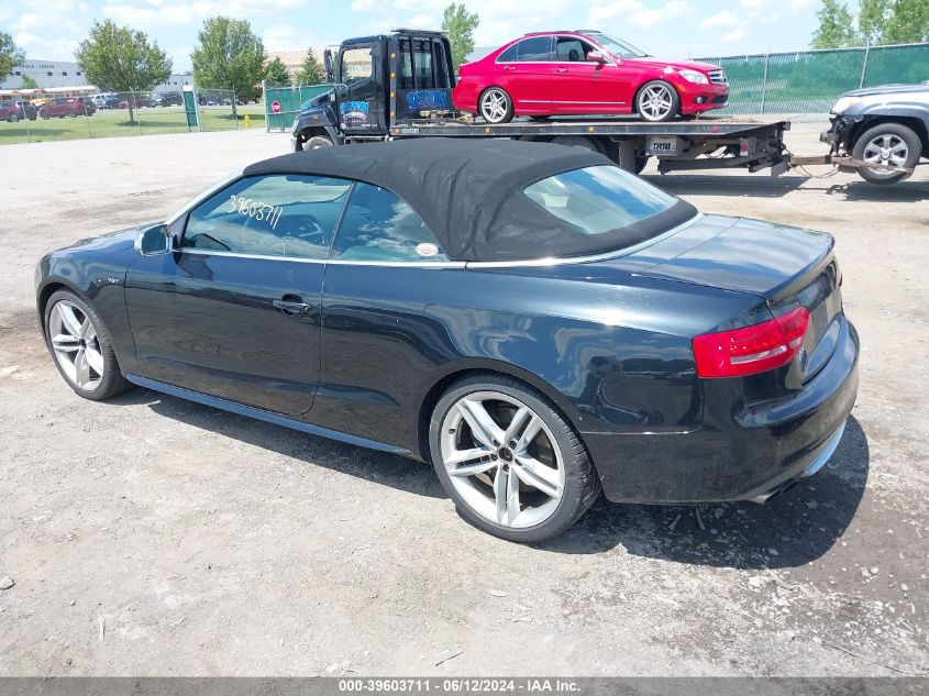 2011 Audi S5 3.0 Premium Plus VIN: WAUVGAFHXBN005200 Lot: 39603711