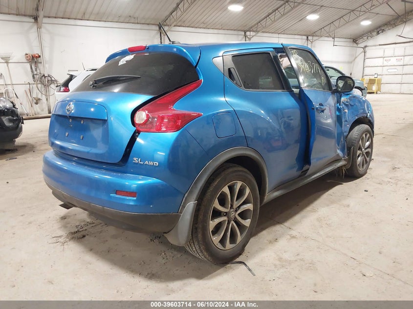 2011 Nissan Juke Sl VIN: JN8AF5MVXBT019599 Lot: 39603714
