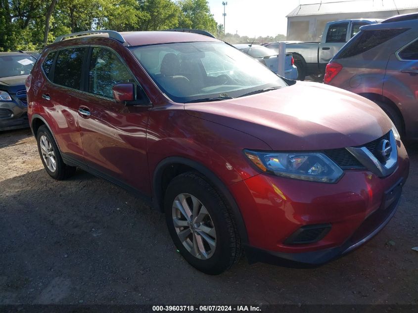 JN8AT2MV8GW153895 2016 Nissan Rogue Sv