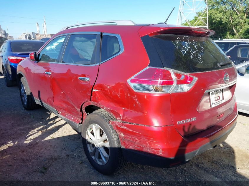 JN8AT2MV8GW153895 2016 Nissan Rogue Sv