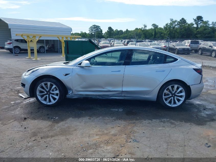 2018 Tesla Model 3 Long Range/Mid Range VIN: 5YJ3E1EA6JF013506 Lot: 39603720