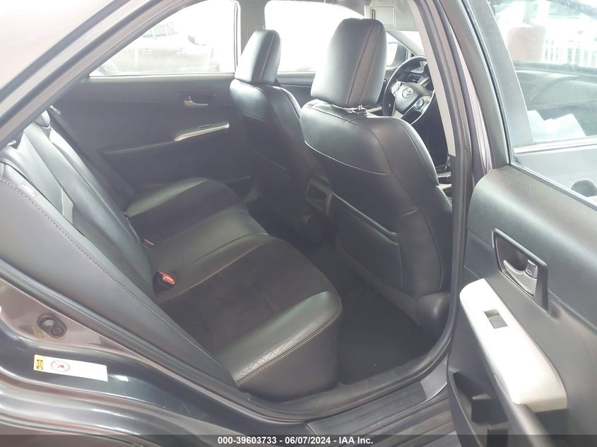 2012 Toyota Camry Se VIN: 4T1BF1FK9CU139719 Lot: 39603733