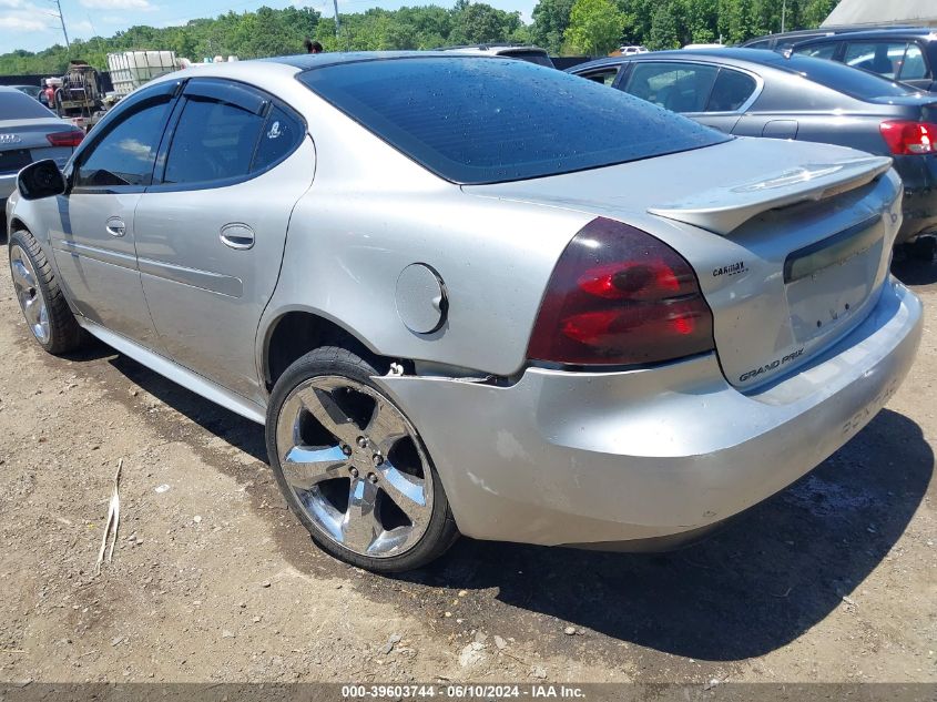 2007 Pontiac Grand Prix VIN: 2G2WP552171110510 Lot: 39603744