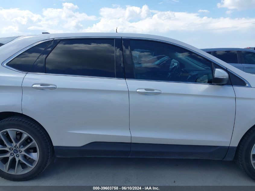 2018 Ford Edge Titanium VIN: 2FMPK3K82JBB38745 Lot: 39603758