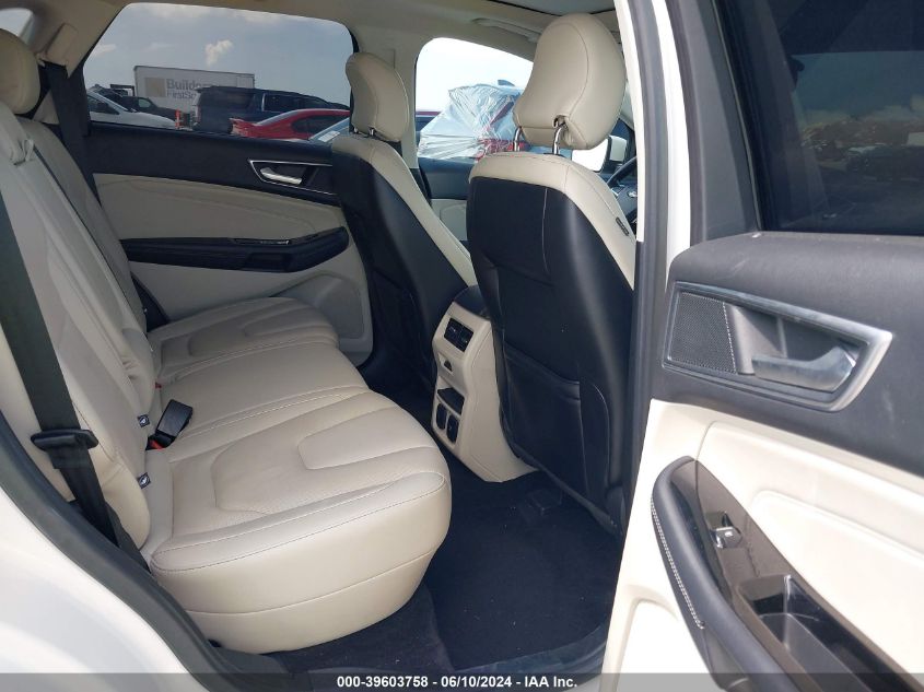 2018 Ford Edge Titanium VIN: 2FMPK3K82JBB38745 Lot: 39603758