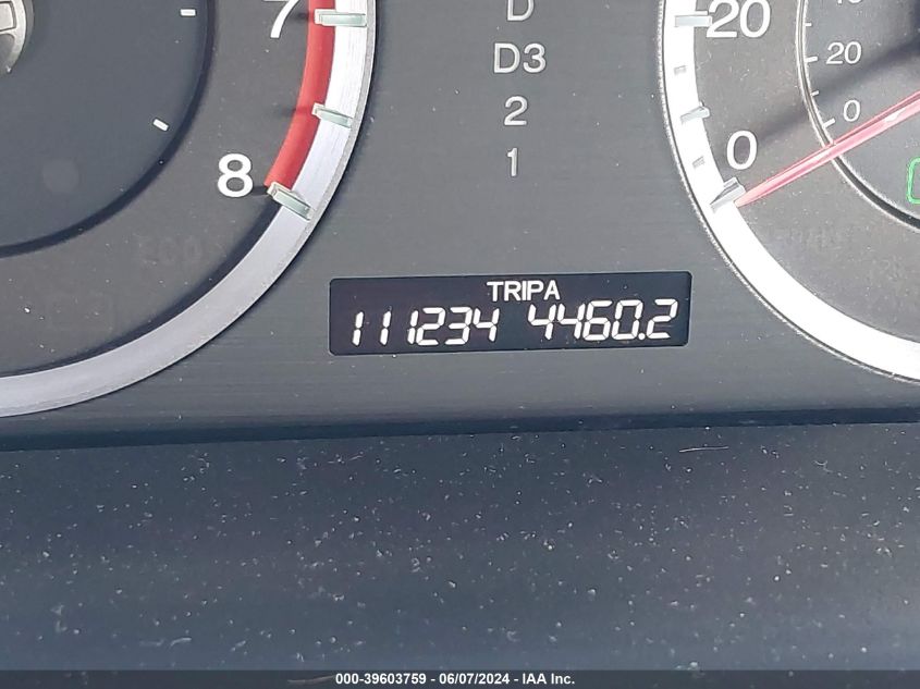 2009 Honda Accord Exl VIN: 1HGCP36859A020504 Lot: 39603759