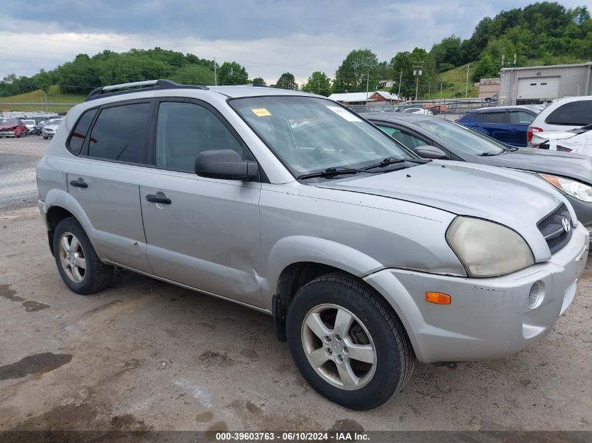 2006 Hyundai Tucson Gl VIN: KM8JM12B96U459392 Lot: 39603763