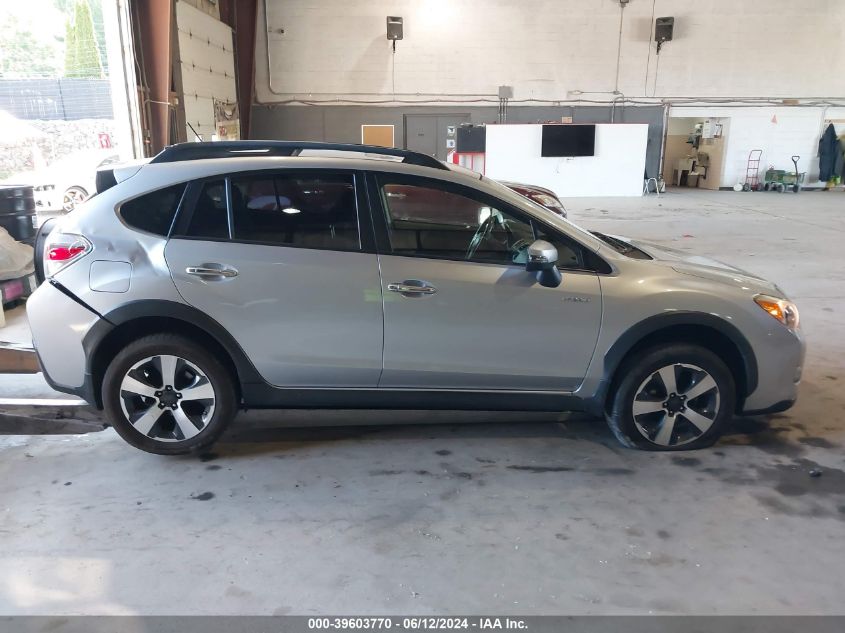 2015 Subaru Xv Crosstrek Hybrid Touring VIN: JF2GPBPC5FH310310 Lot: 39603770