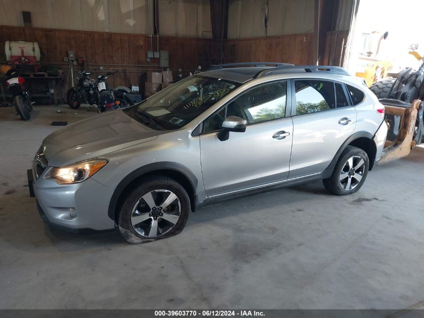 2015 Subaru Xv Crosstrek Hybrid Touring VIN: JF2GPBPC5FH310310 Lot: 39603770