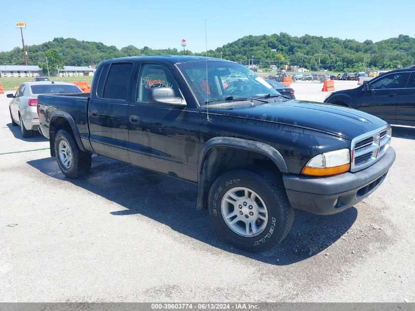 1D7HG38K34S622873 2004 Dodge Dakota Sport/Sxt