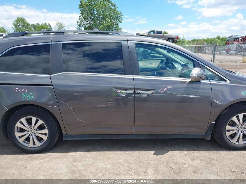 2014 Honda Odyssey Ex-L VIN: 5FNRL5H68EB083030 Lot: 39603777
