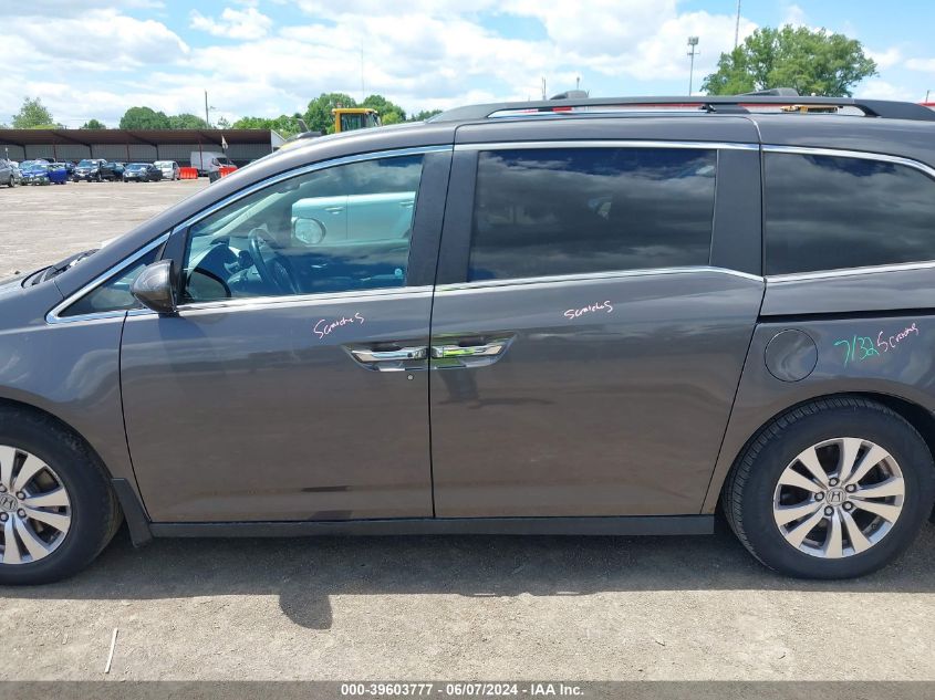 2014 Honda Odyssey Ex-L VIN: 5FNRL5H68EB083030 Lot: 39603777