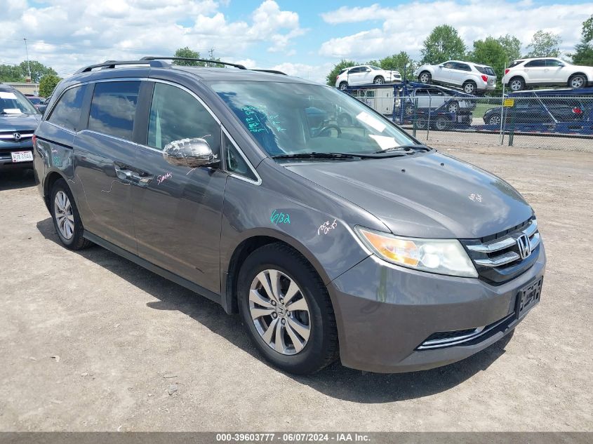 2014 Honda Odyssey Ex-L VIN: 5FNRL5H68EB083030 Lot: 39603777