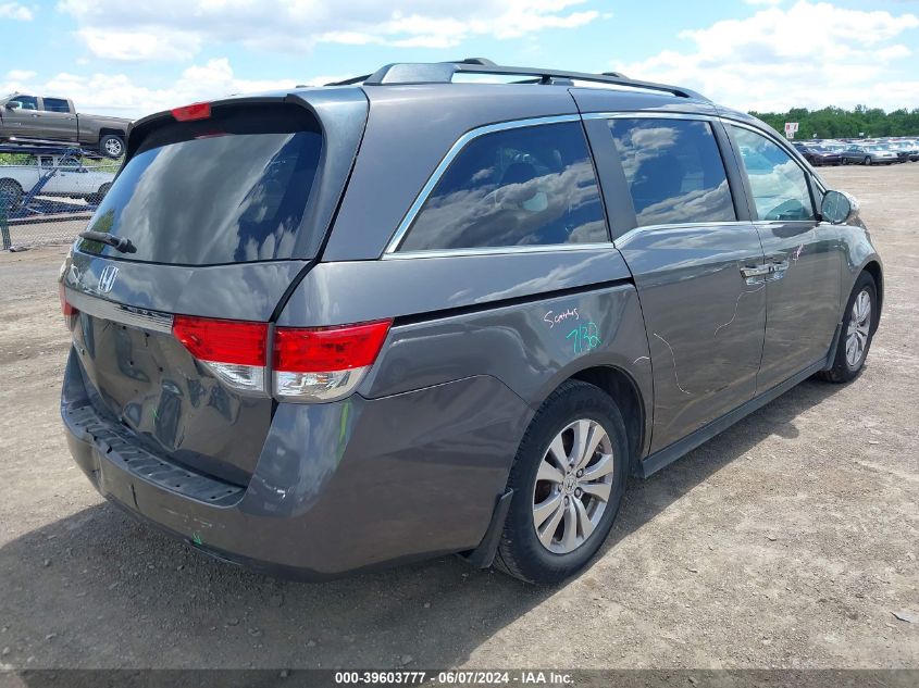 2014 Honda Odyssey Ex-L VIN: 5FNRL5H68EB083030 Lot: 39603777