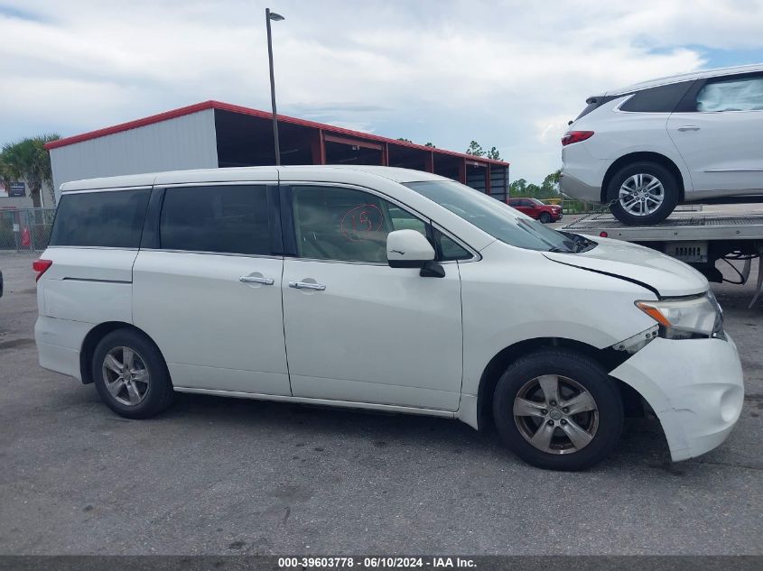 2015 Nissan Quest Platinum/S/Sl/Sv VIN: JN8AE2KP4F9130464 Lot: 39603778