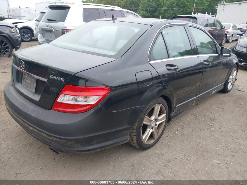 2011 Mercedes-Benz C 300 Luxury 4Matic/Sport 4Matic VIN: WDDGF8BB1BF526816 Lot: 39603783