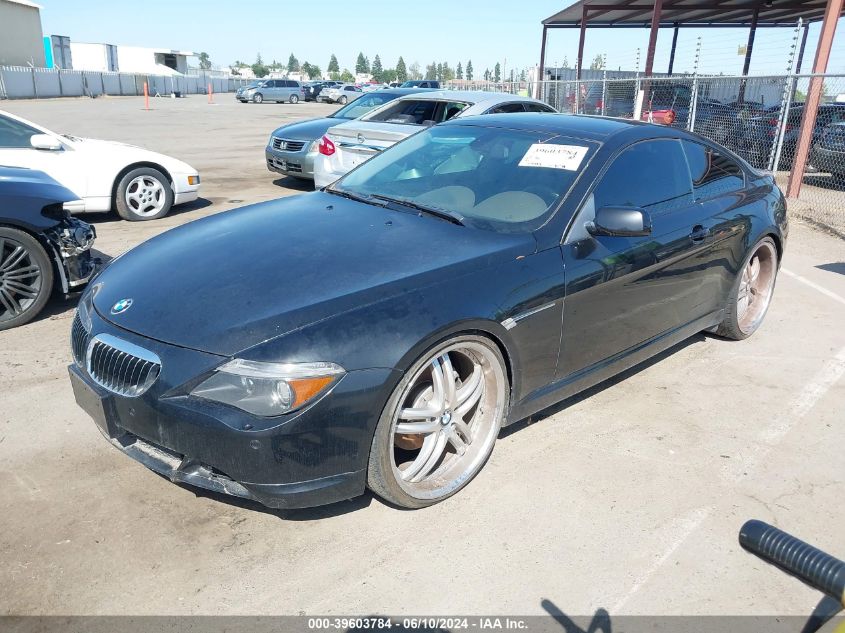 2004 BMW 645Ci VIN: WBAEH73444B189538 Lot: 39603784