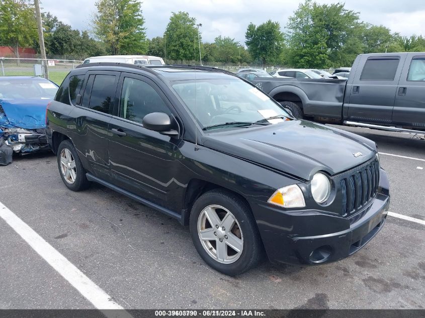 2008 Jeep Compass Sport VIN: 1J8FF47W68D628104 Lot: 39603790