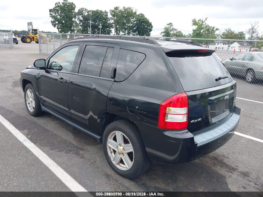 2008 Jeep Compass Sport VIN: 1J8FF47W68D628104 Lot: 39603790