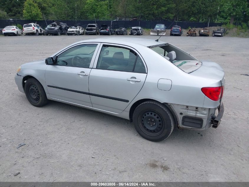 2006 Toyota Corolla Ce VIN: JTDBR32E860071884 Lot: 39603805