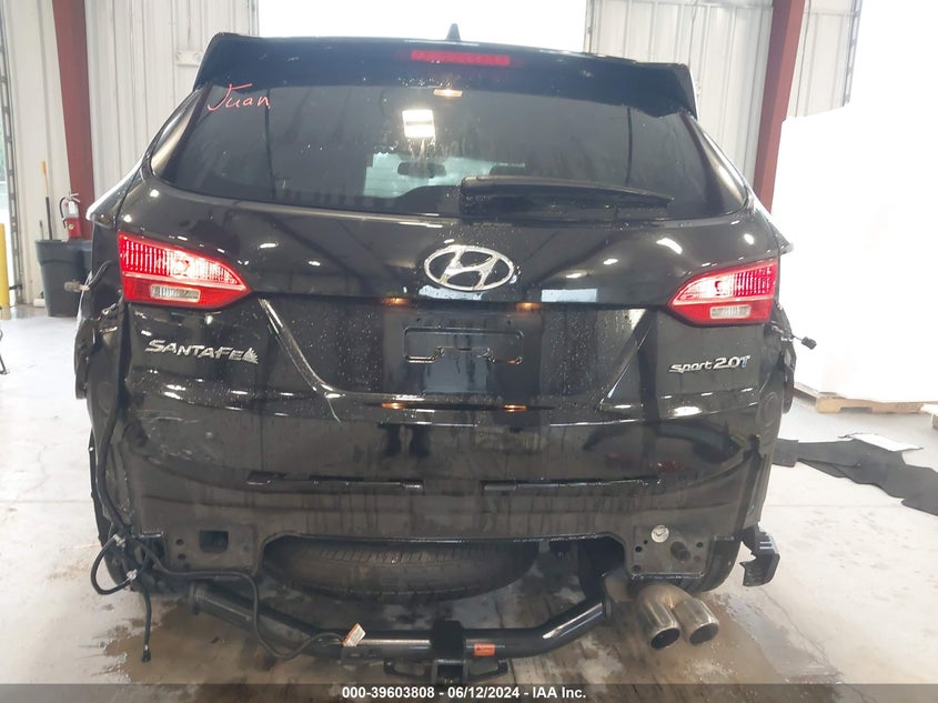2013 Hyundai Santa Fe Sport 2.0T VIN: 5XYZU3LA8DG038979 Lot: 39603808