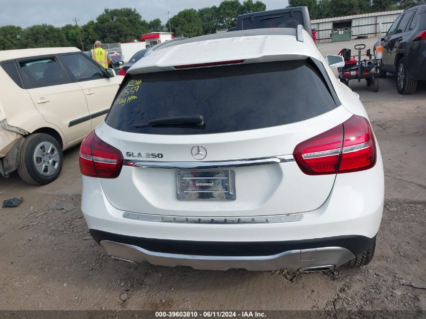 2019 Mercedes-Benz Gla 250 VIN: WDCTG4EB4KU017934 Lot: 39603810