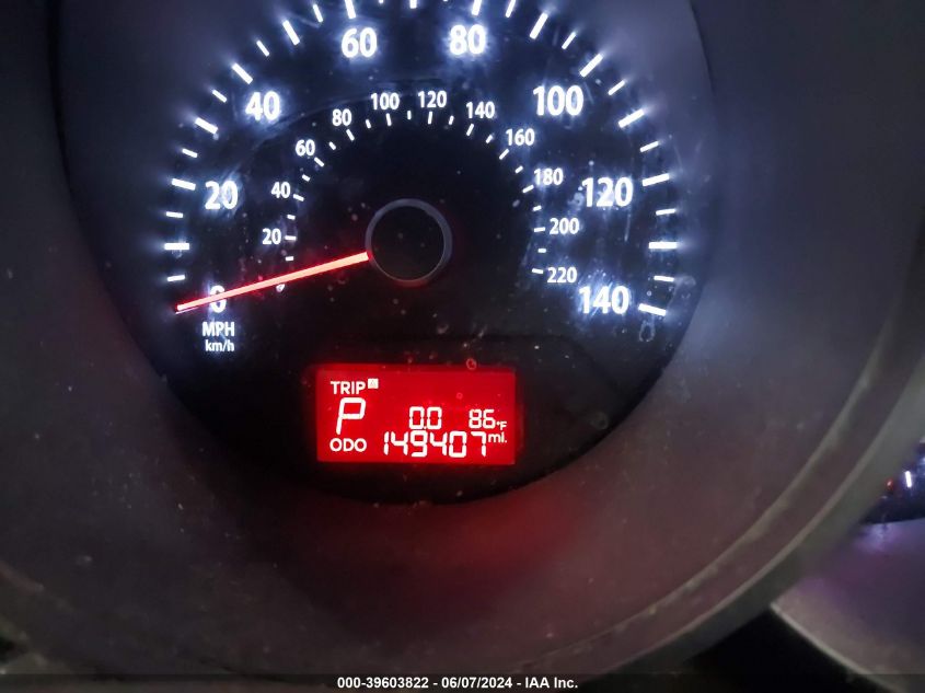 2013 Kia Soul VIN: KNDJT2A50D7568635 Lot: 39603822