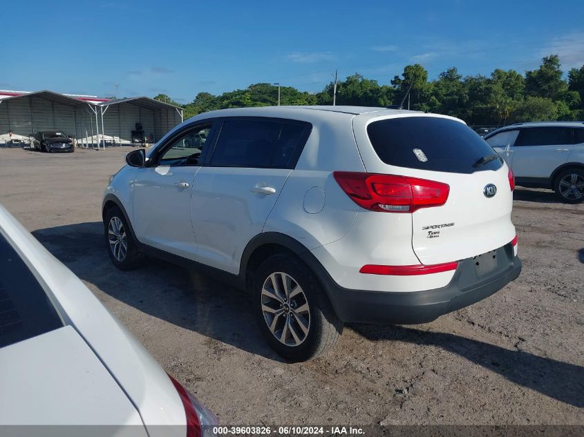 2014 Kia Sportage Lx VIN: KNDPB3AC9E7577403 Lot: 39603826