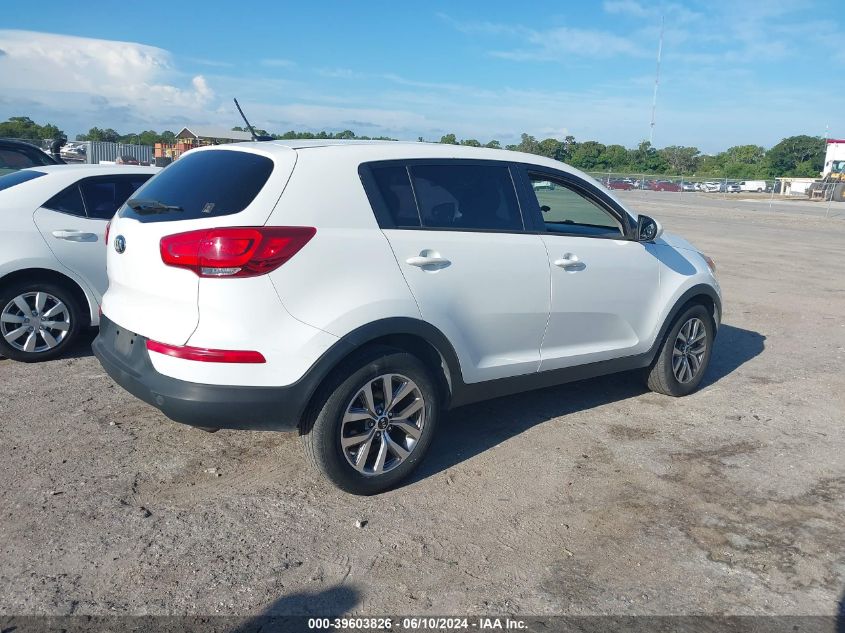 2014 Kia Sportage Lx VIN: KNDPB3AC9E7577403 Lot: 39603826