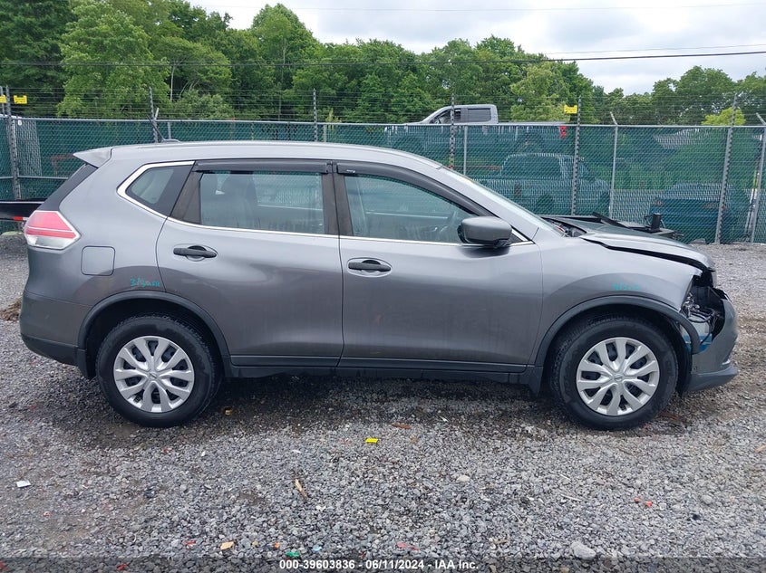 2016 Nissan Rogue S VIN: KNMAT2MV8GP651407 Lot: 39603836