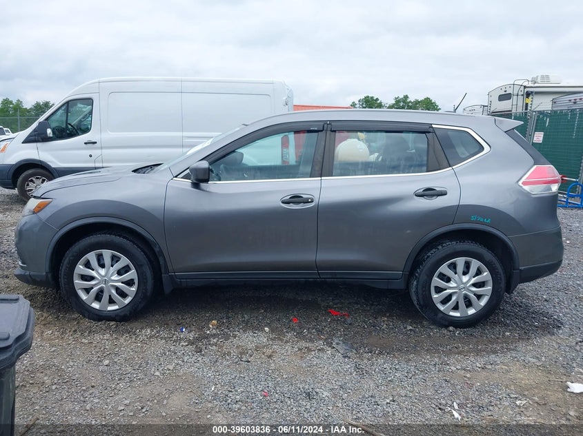 2016 Nissan Rogue S VIN: KNMAT2MV8GP651407 Lot: 39603836