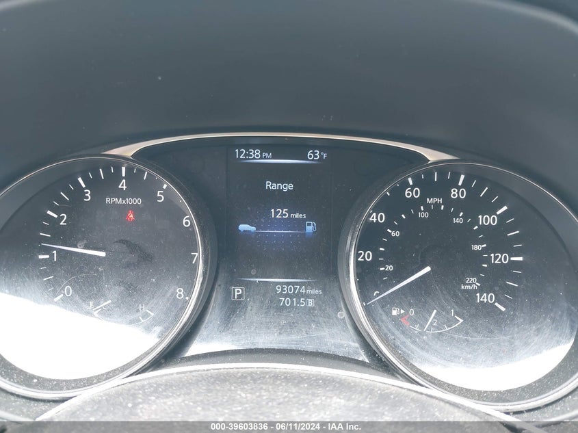 2016 Nissan Rogue S VIN: KNMAT2MV8GP651407 Lot: 39603836