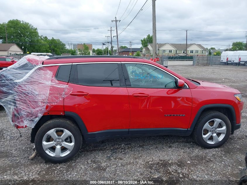 2021 Jeep Compass Latitude 4X4 VIN: 3C4NJDBB8MT515989 Lot: 39603837
