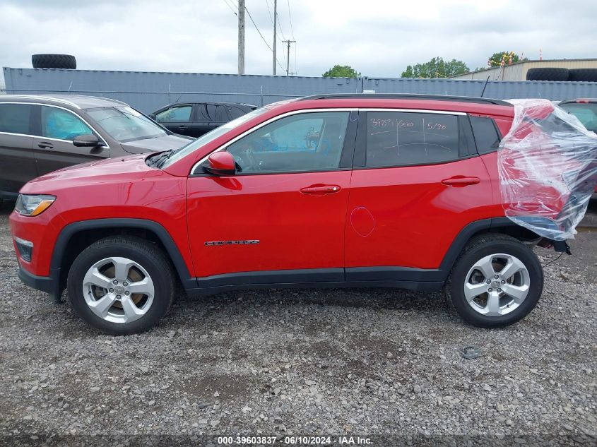 2021 Jeep Compass Latitude 4X4 VIN: 3C4NJDBB8MT515989 Lot: 39603837
