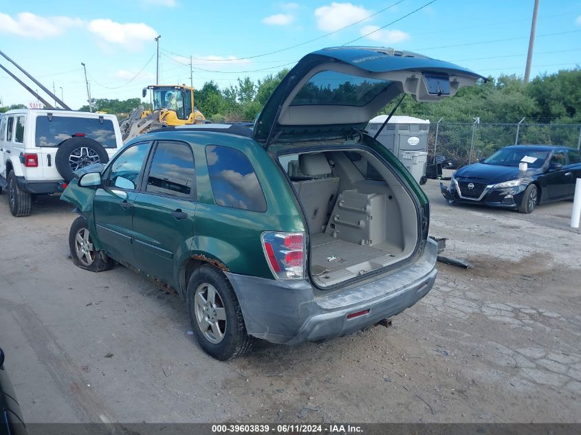 2005 Chevrolet Equinox Ls VIN: 2CNDL23F556012658 Lot: 39603839