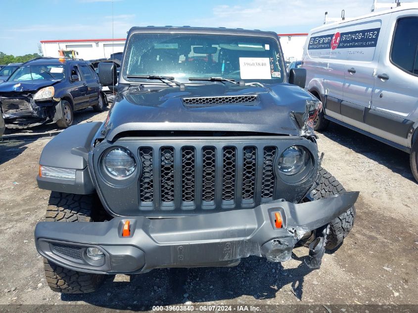 2023 Jeep Gladiator Mojave 4X4 VIN: 1C6JJTEG0PL506551 Lot: 39603840