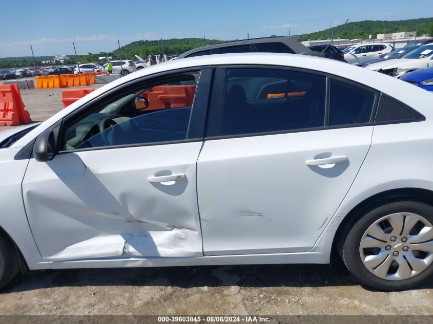 2016 Chevrolet Cruze Limited Ls Auto VIN: 1G1PC5SHXG7182340 Lot: 39603845