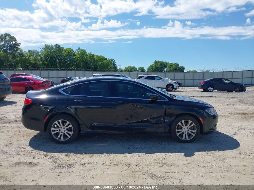 2016 Chrysler 200 Touring VIN: 1C3CCCFB4GN191566 Lot: 39603850