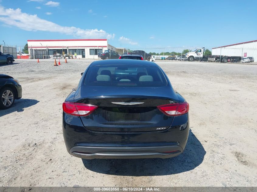 2016 Chrysler 200 Touring VIN: 1C3CCCFB4GN191566 Lot: 39603850