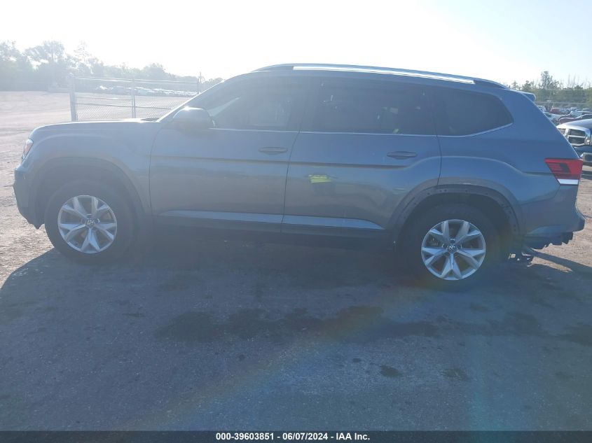 2018 Volkswagen Atlas 3.6L V6 S VIN: 1V2AR2CA4JC525667 Lot: 39603851