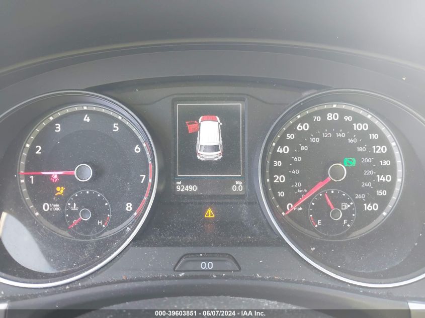 2018 Volkswagen Atlas 3.6L V6 S VIN: 1V2AR2CA4JC525667 Lot: 39603851