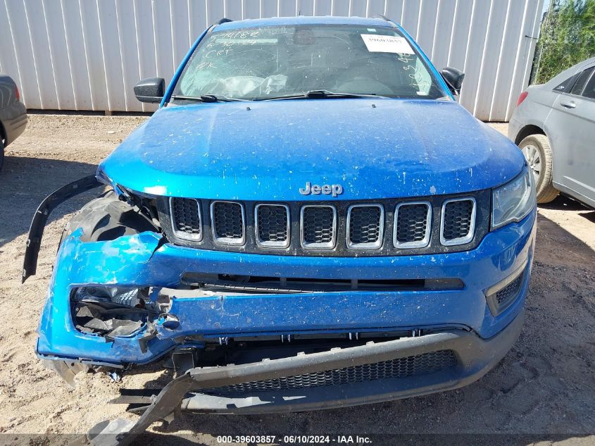 2018 JEEP COMPASS SPORT - 3C4NJCAB2JT123467