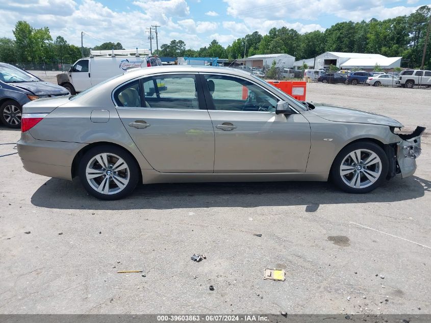 2010 BMW 528I VIN: WBANU5C59AC441508 Lot: 39603863