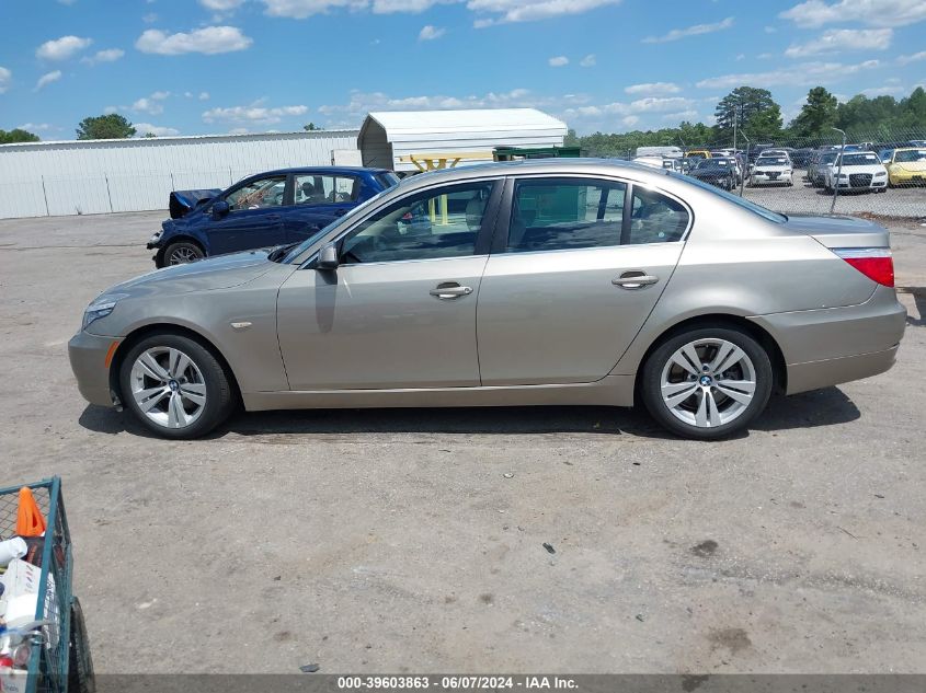 2010 BMW 528I VIN: WBANU5C59AC441508 Lot: 39603863